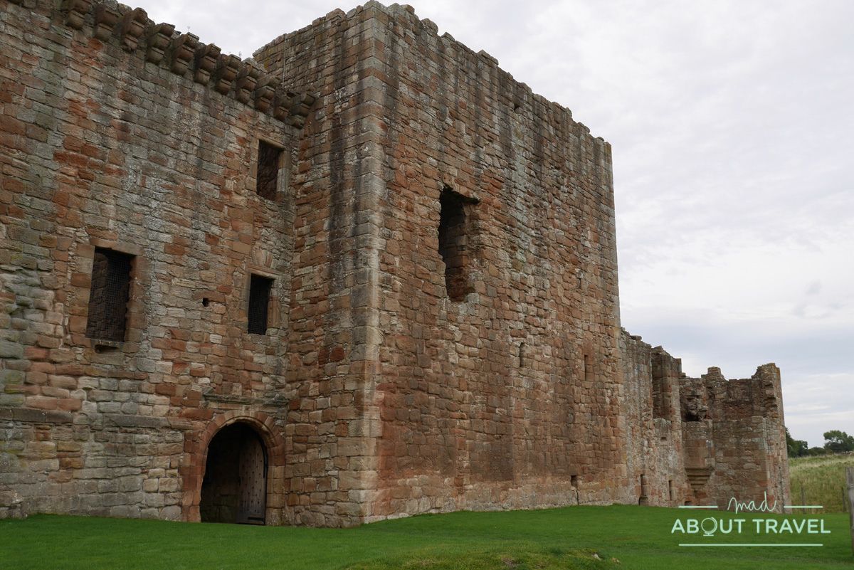 castillo de crichton, escocia