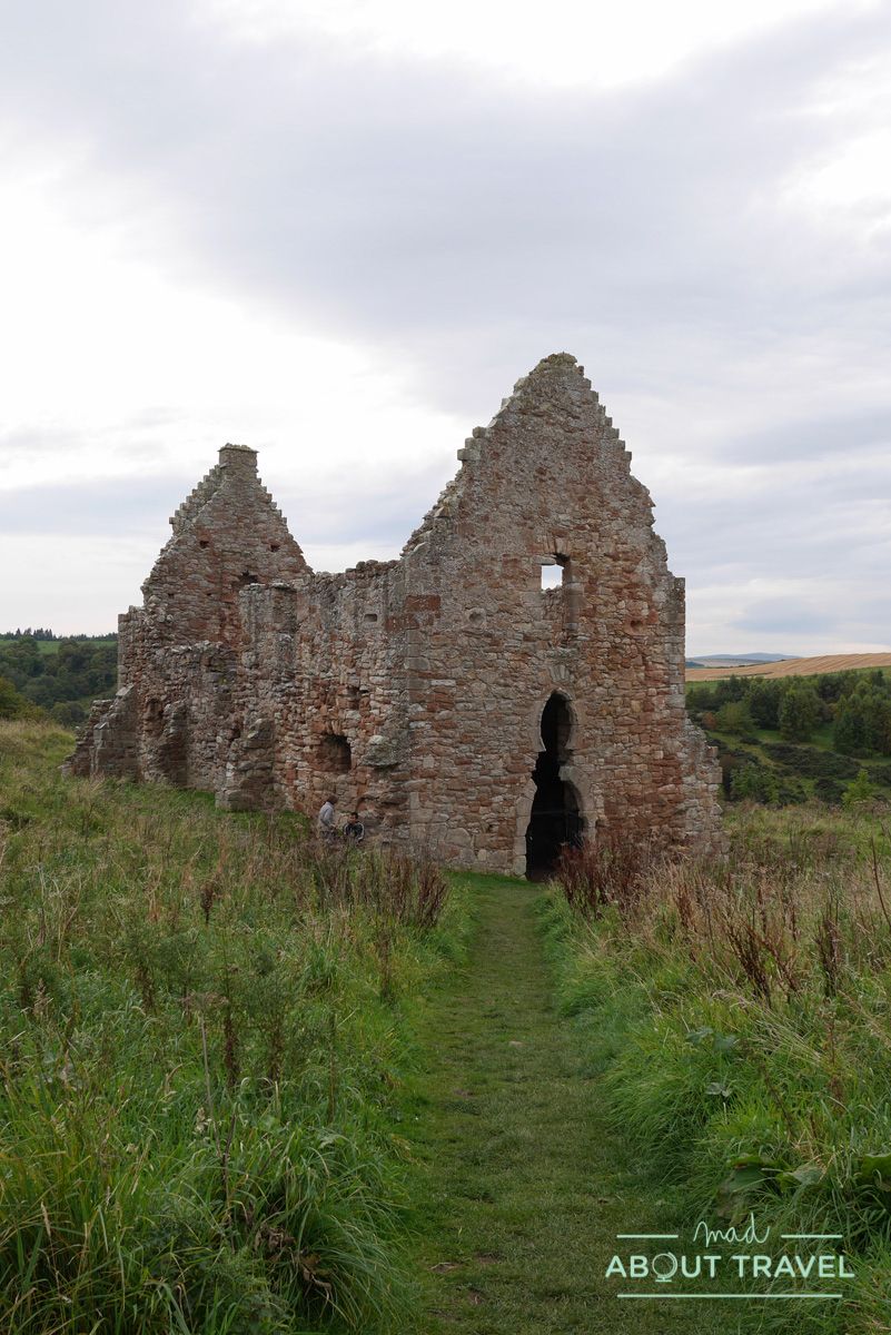 castillo de crichton, escocia