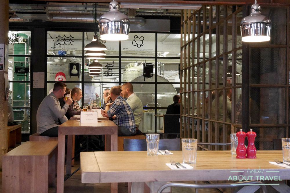 donde comer en glasgow: drygate brewery