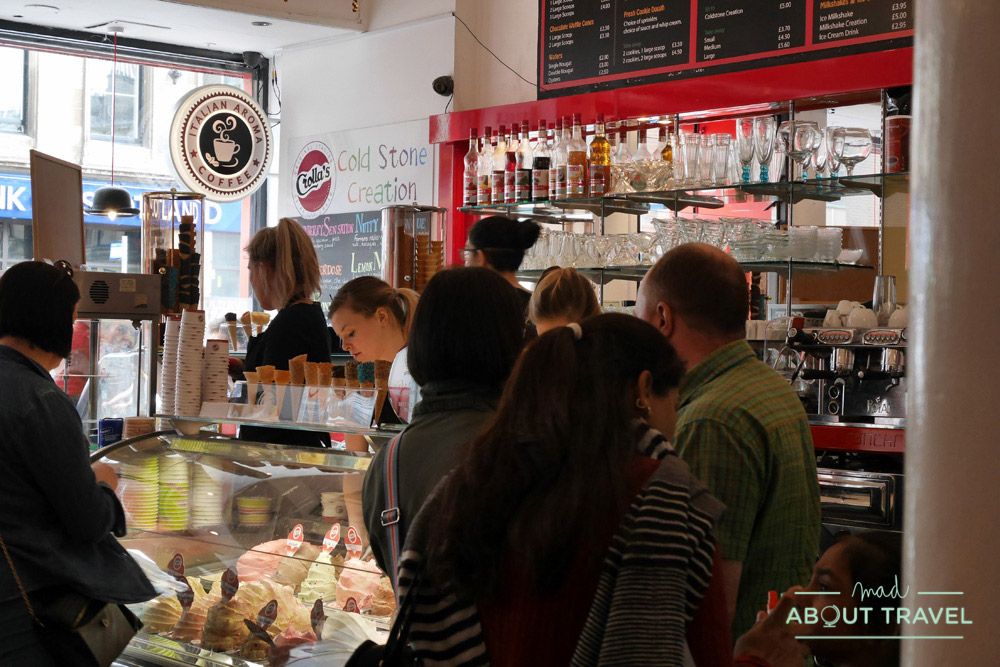 donde comer en glasgow: nardini's