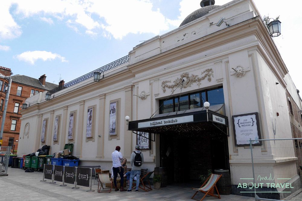 donde comer en glasgow: hillhead bookclub