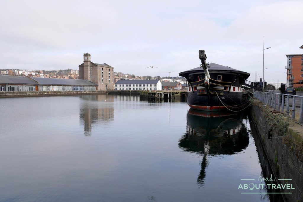 que ver en dundee: fragata HMS Unicorn
