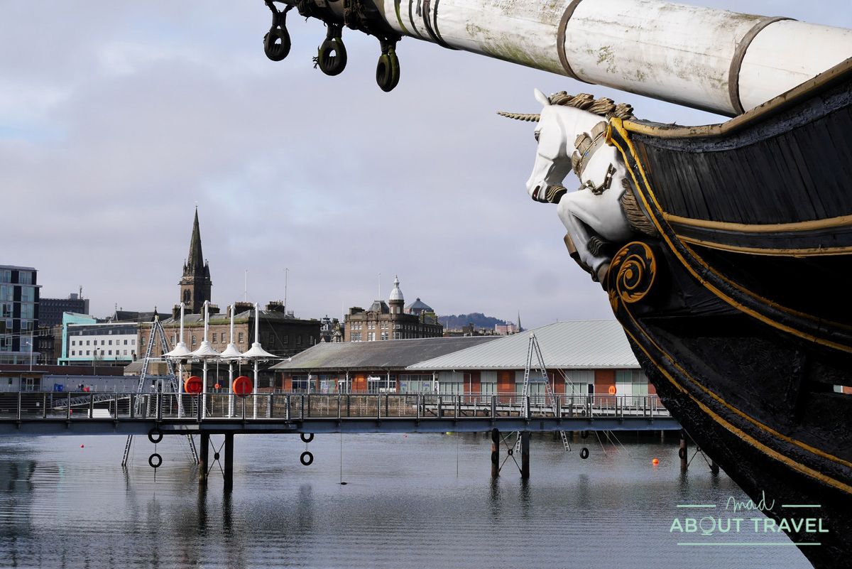 que ver en dundee: fragata HMS Unicorn