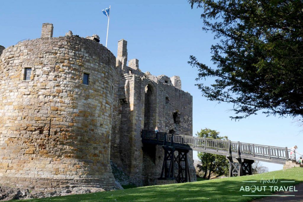 que ver en east lothian: castillo de dirleton