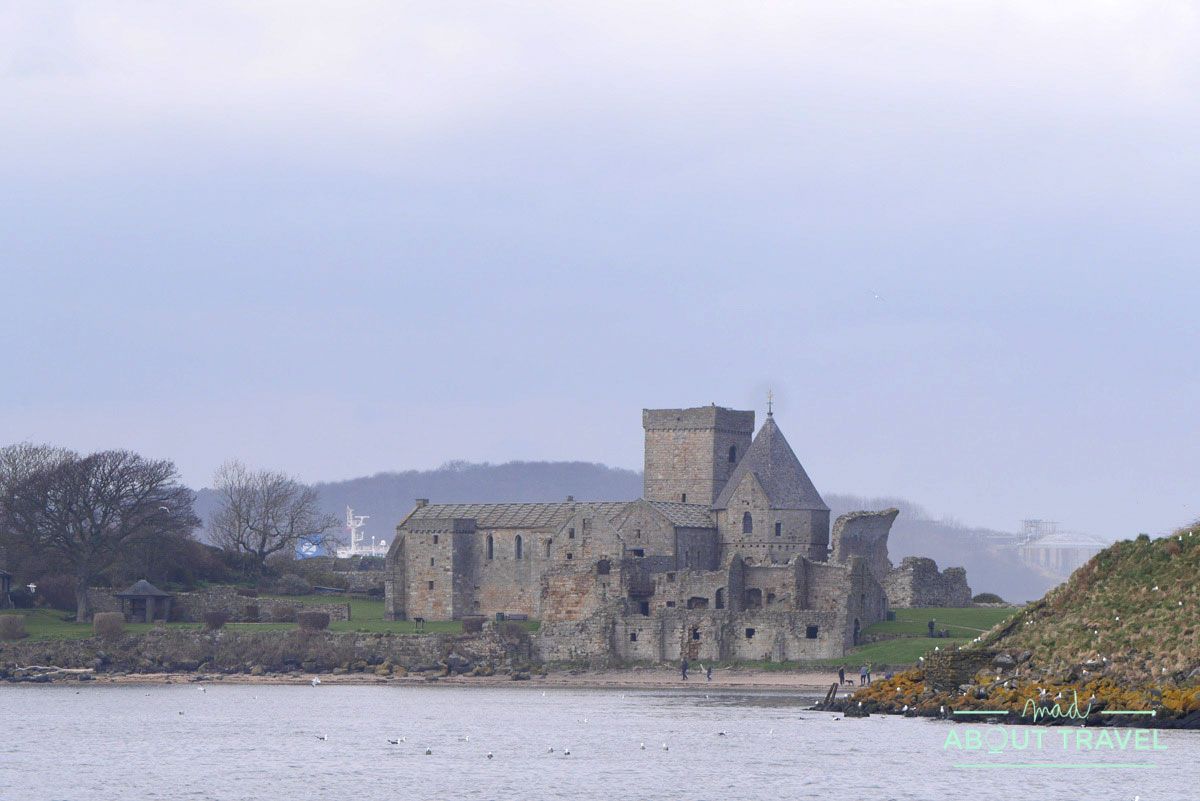 abadía de inchcolm en la isla de inchcolm