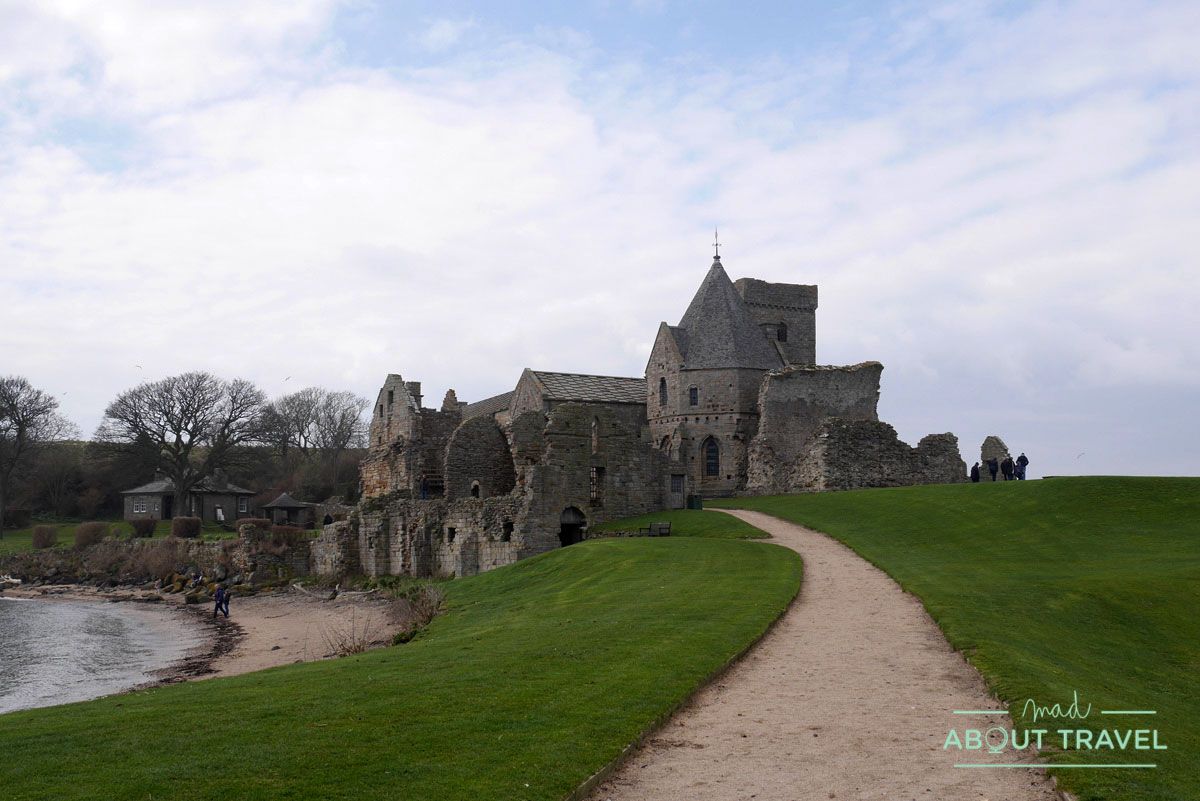abadía de inchcolm en la isla de inchcolm