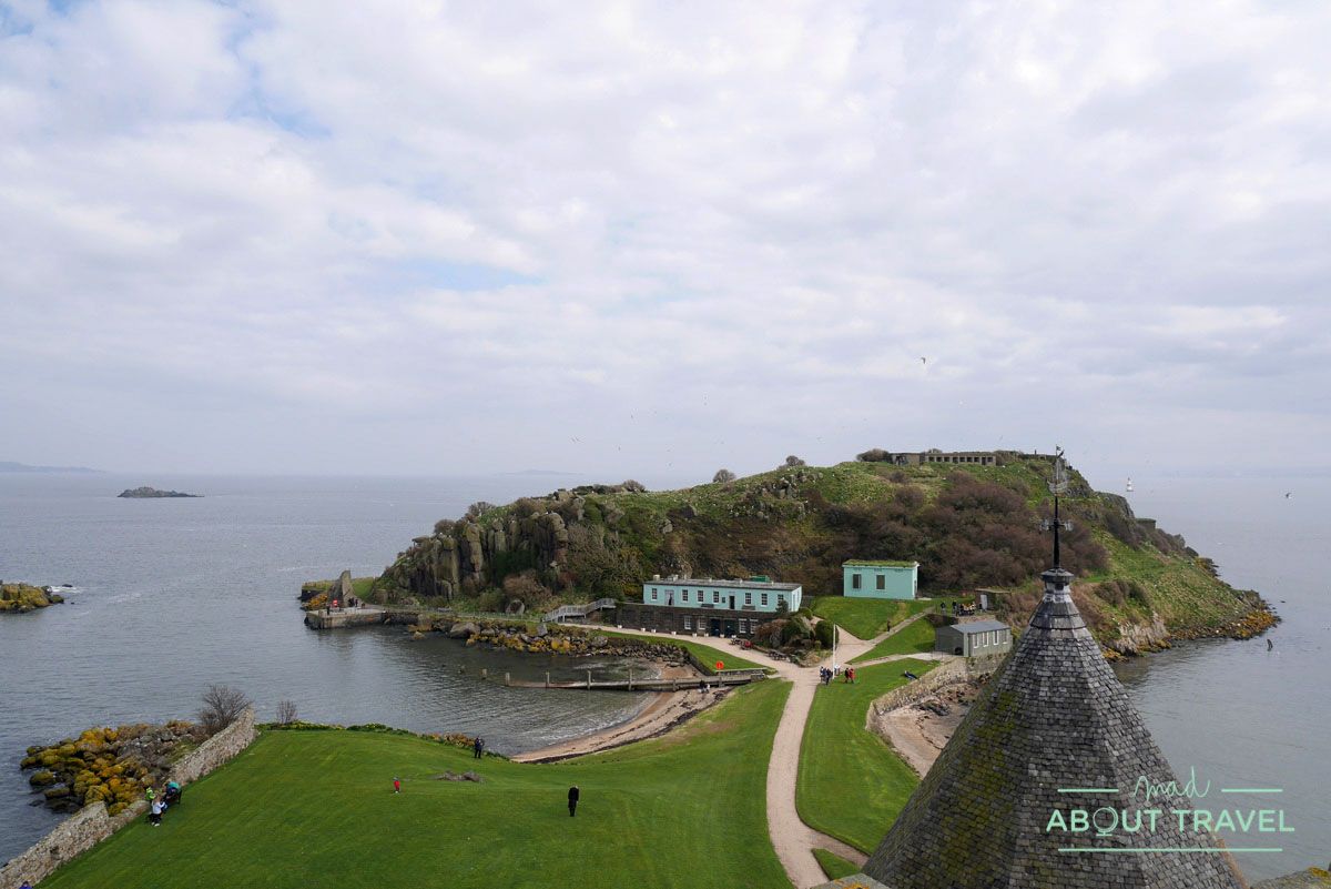 abadía de inchcolm en la isla de inchcolm