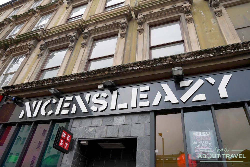 Nice N Sleazy venue Glasgow
