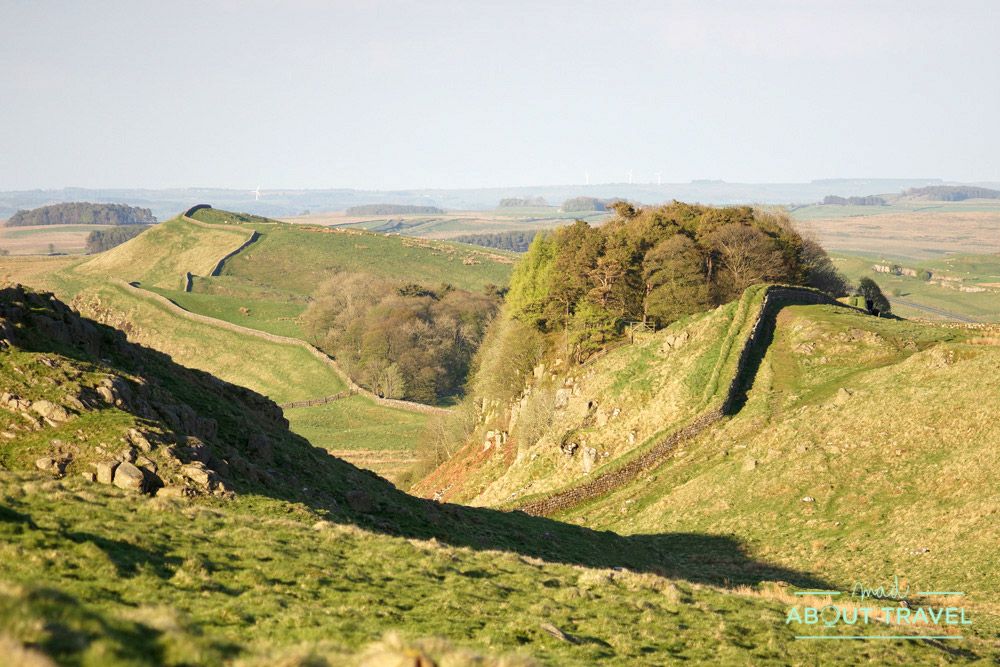muro de adriano: northumberland