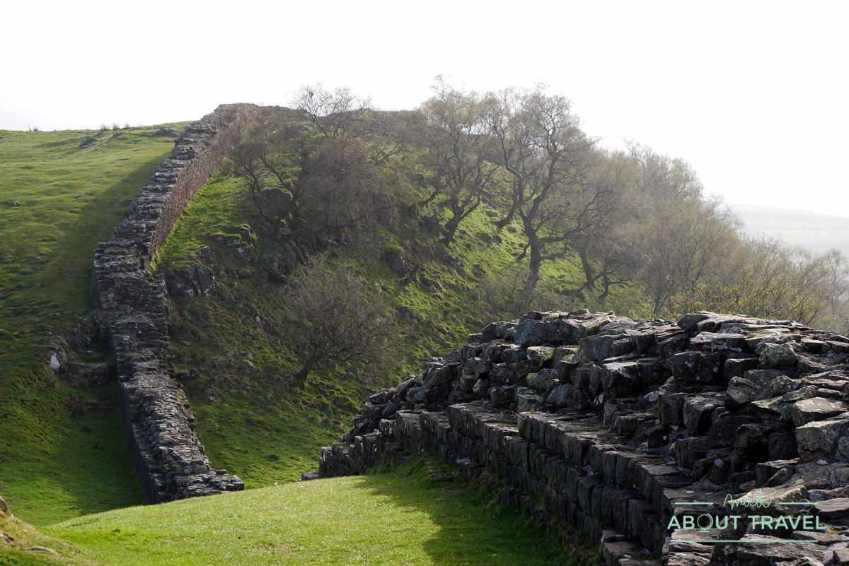 muro de adriano: walltown crags
