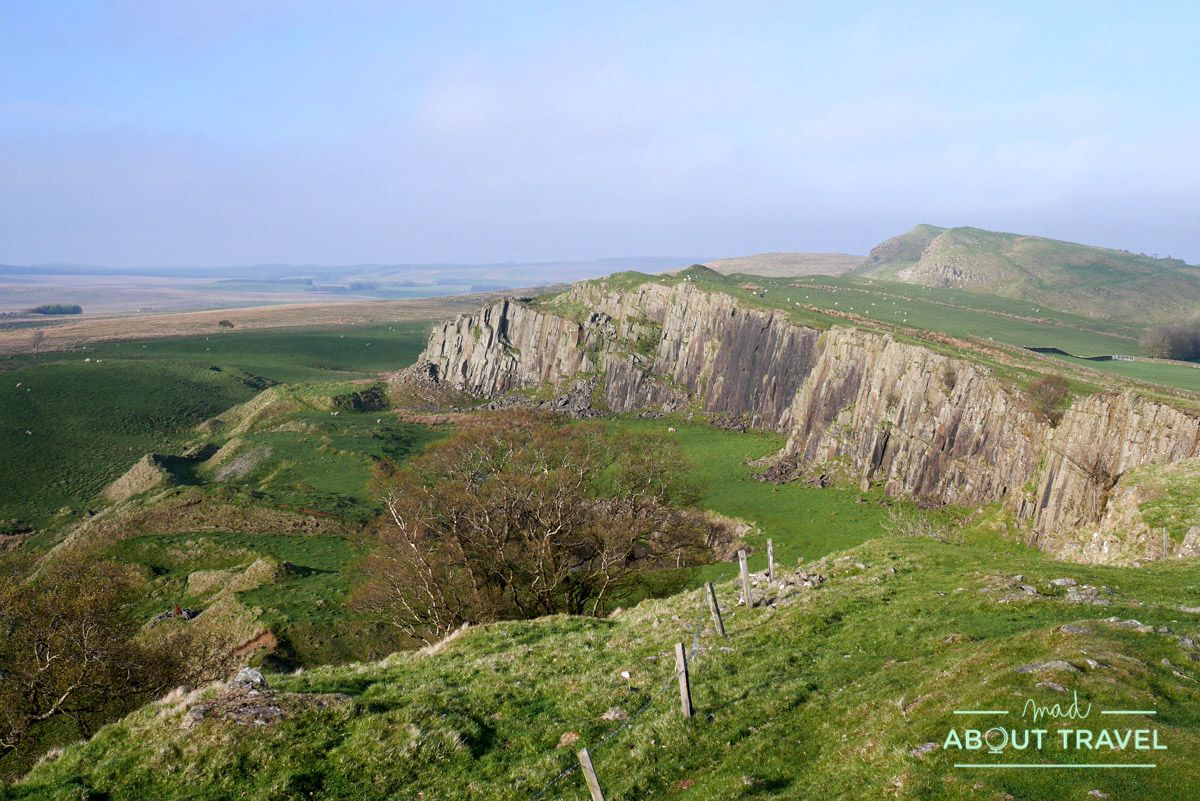 muro de adriano: walltown crags