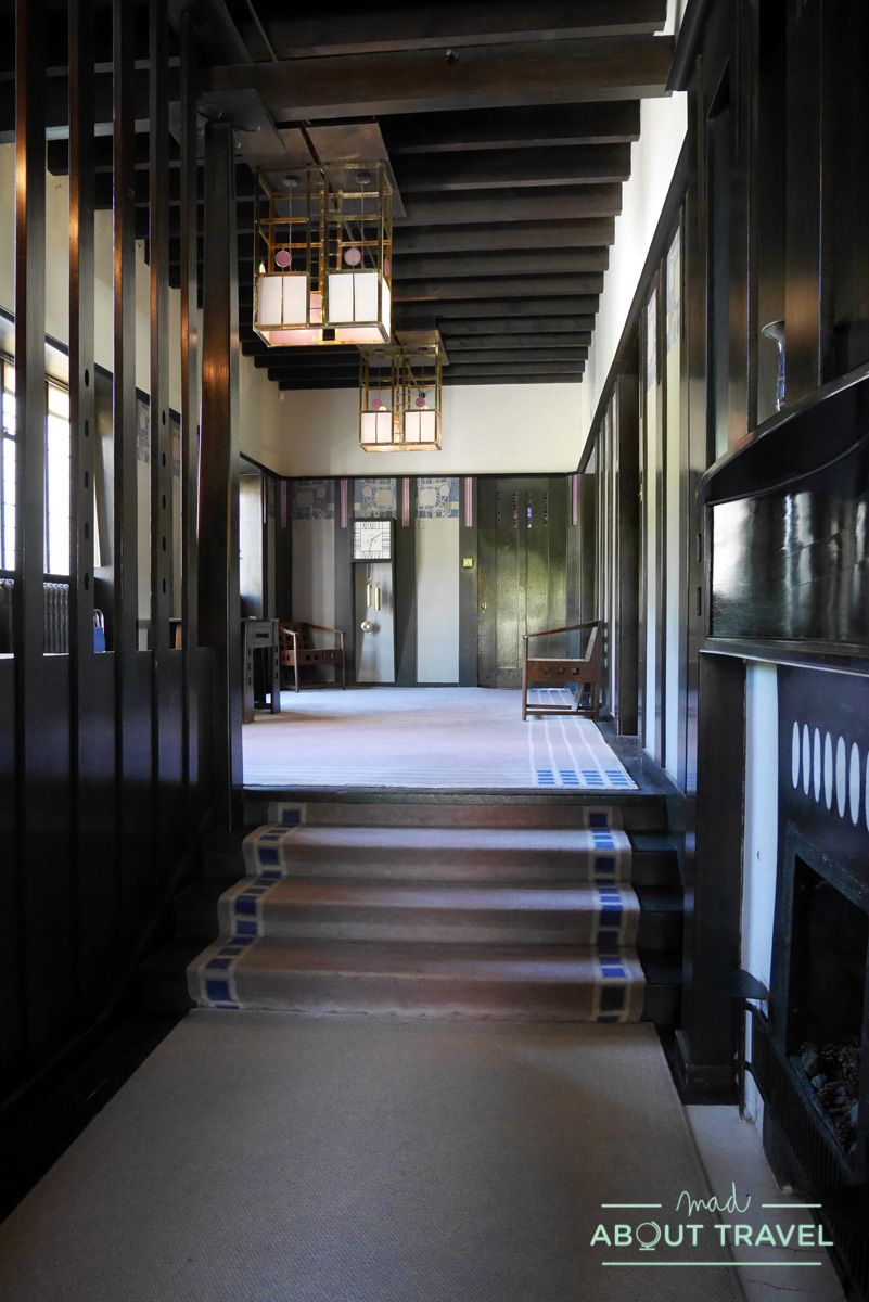 Hill house de mackintosh en Helensburgh, Escocia