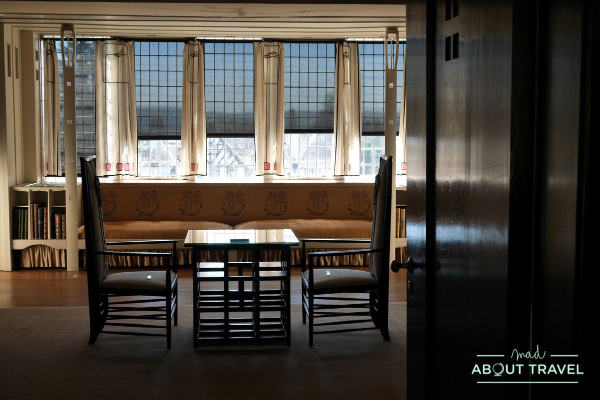 Hill house de mackintosh en Helensburgh, Escocia