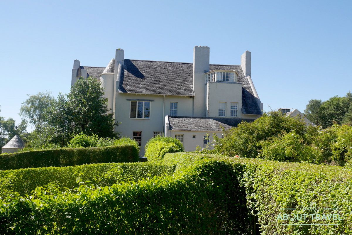 Hill house de mackintosh en Helensburgh, Escocia