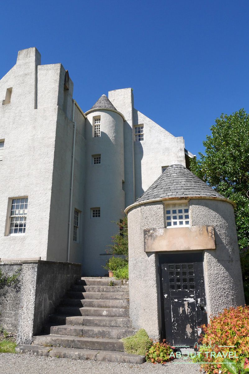 Hill house de mackintosh en Helensburgh, Escocia