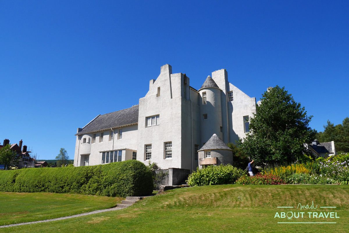 Hill house de mackintosh en Helensburgh, Escocia
