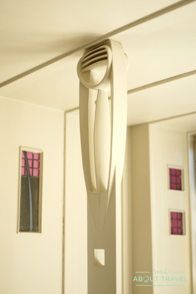 Hill house de mackintosh en Helensburgh, Escocia