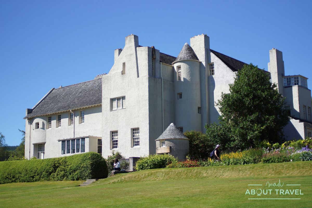 Hill house de mackintosh en Helensburgh, Escocia