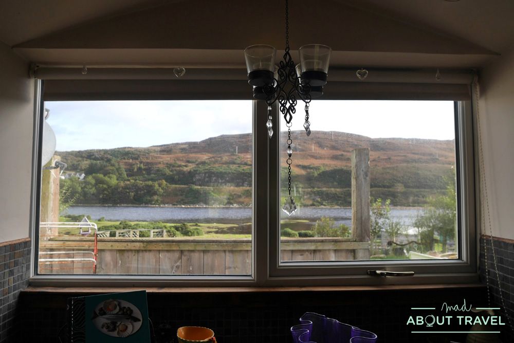 donde dormir en la ruta north coast 500: thistle cottage
