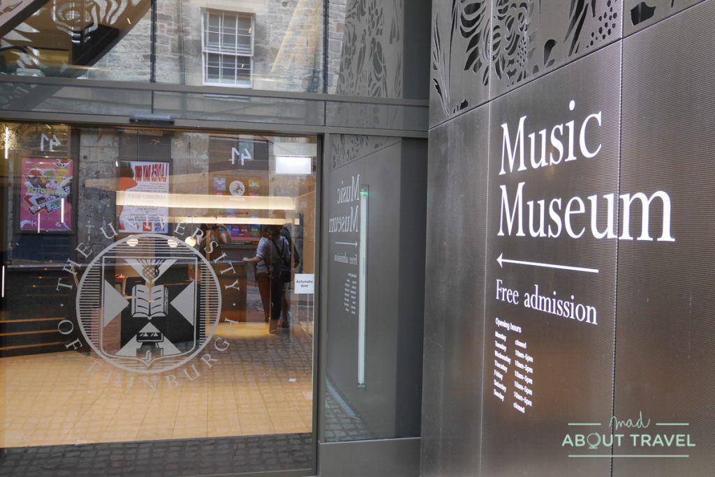 Edinburgh Music Tour: Saint cecilia's Hall