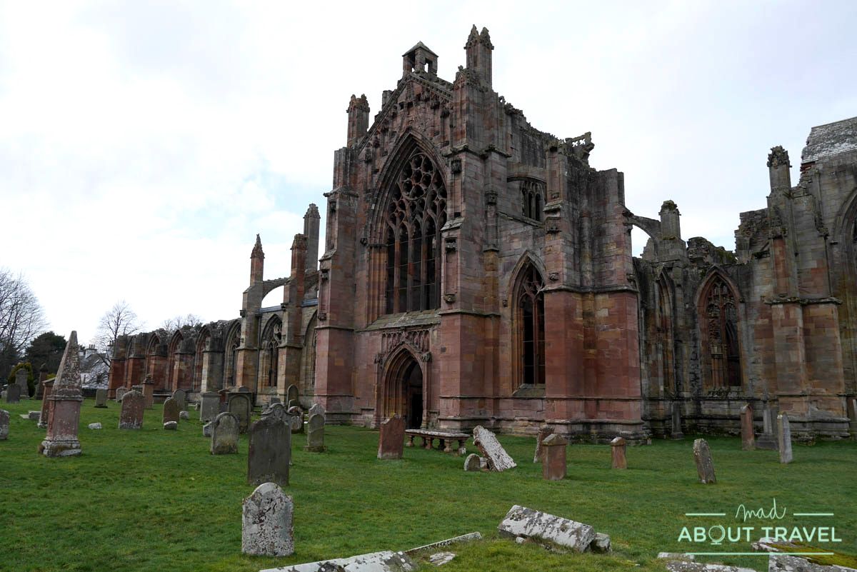 Abadía de Melrose, Borders de Escocia