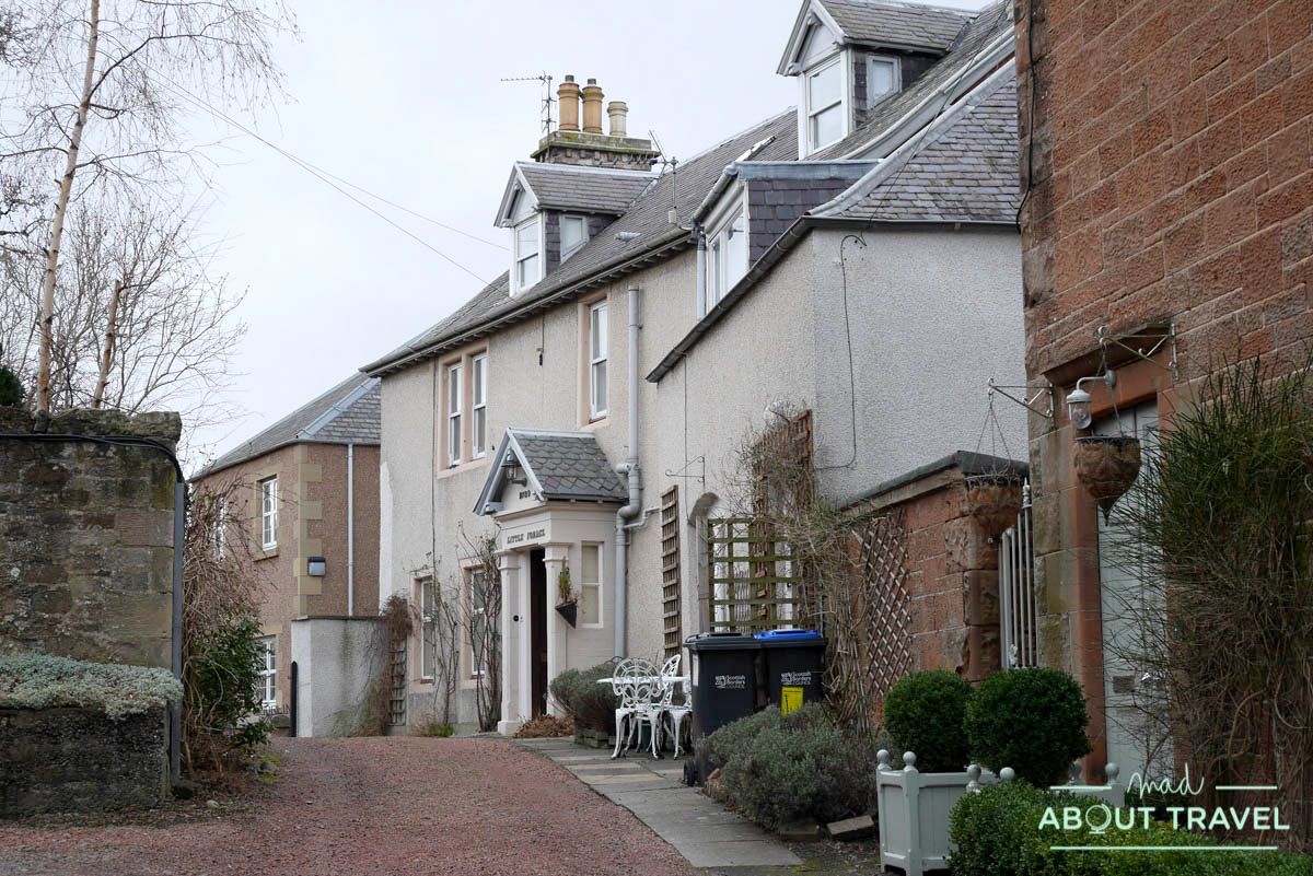 Pueblo de Melrose, Borders de Escocia