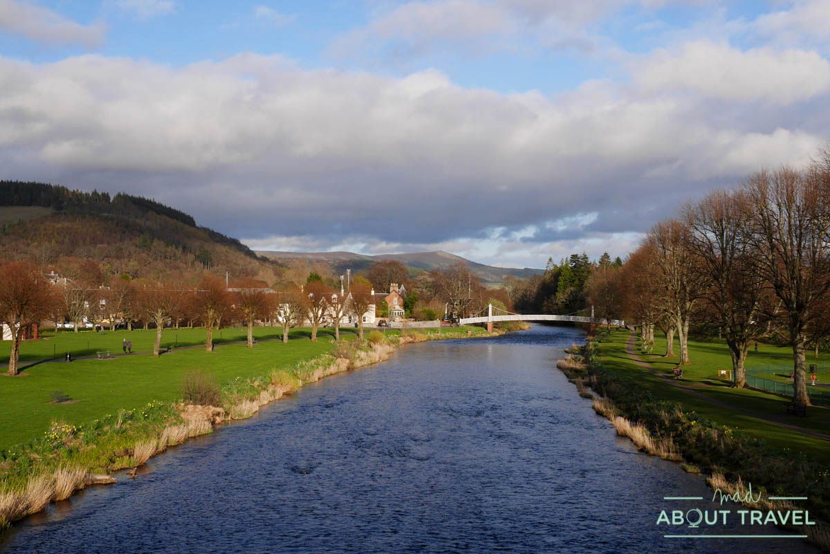 Pueblo de Peebles, Borders Escocia