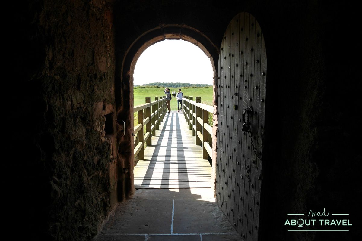 ruta en bus por east lothian: castillo de tantallon