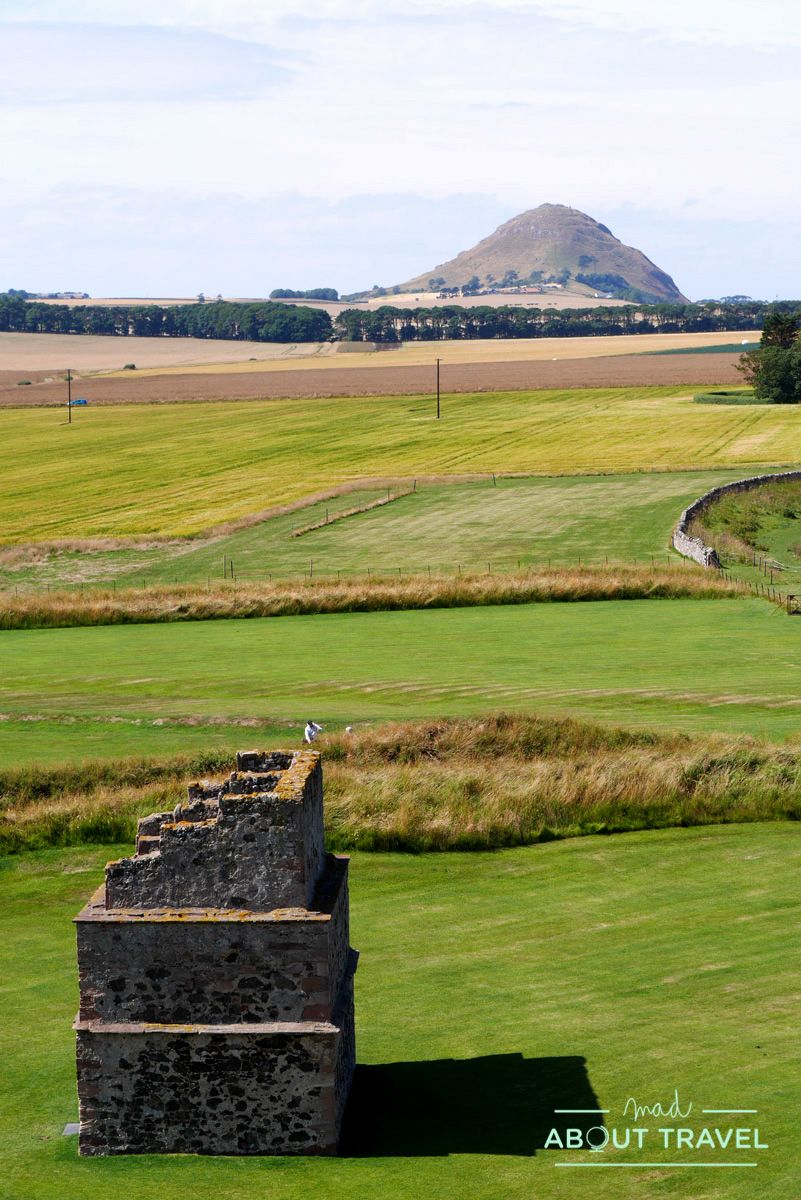 ruta en bus por east lothian: castillo de tantallon