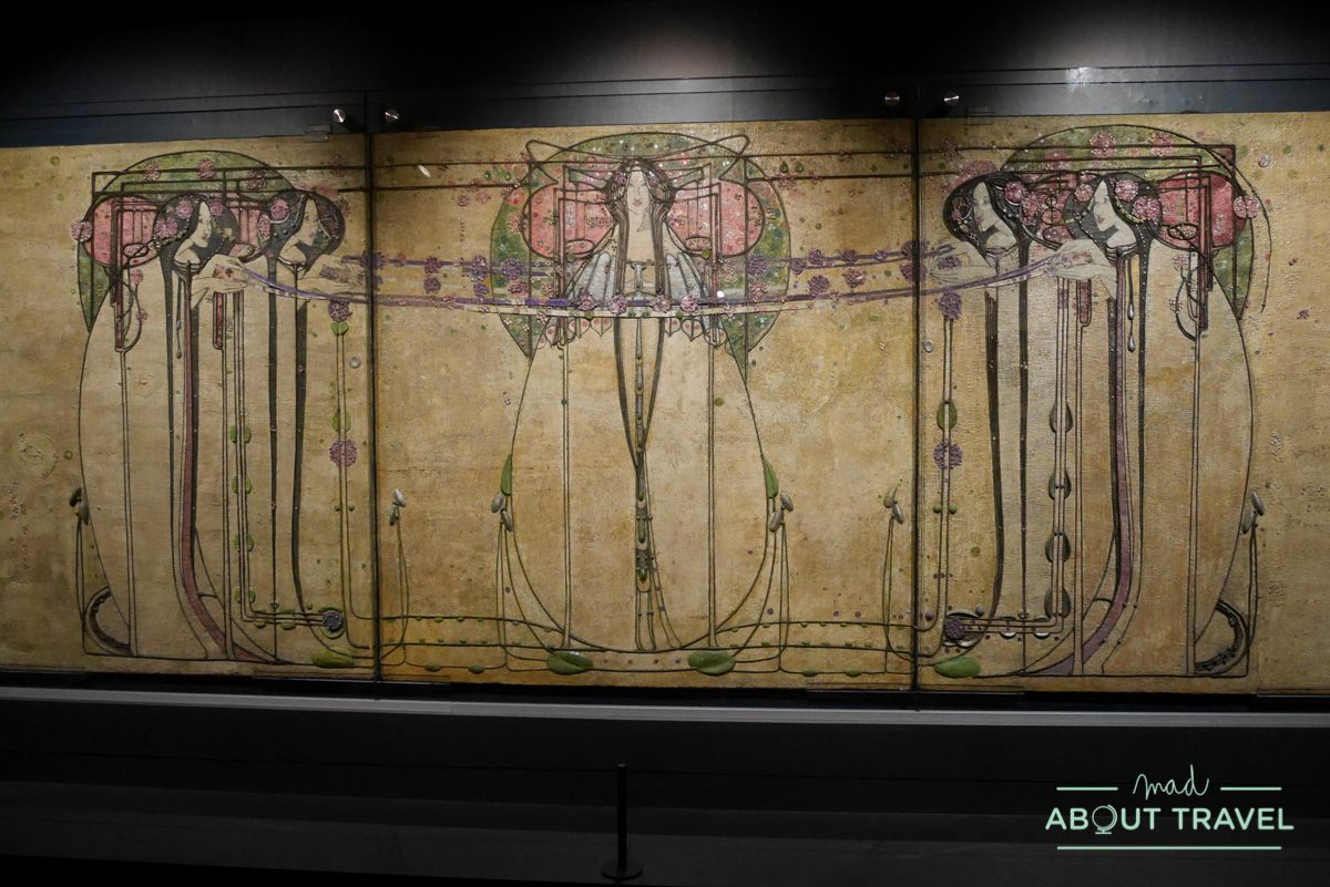 ruta de mackintosh Glasgow: exposicion 150 aniversario