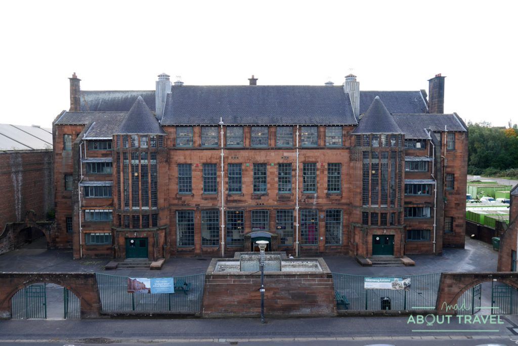 ruta mackintosh glasgow: scotland street school