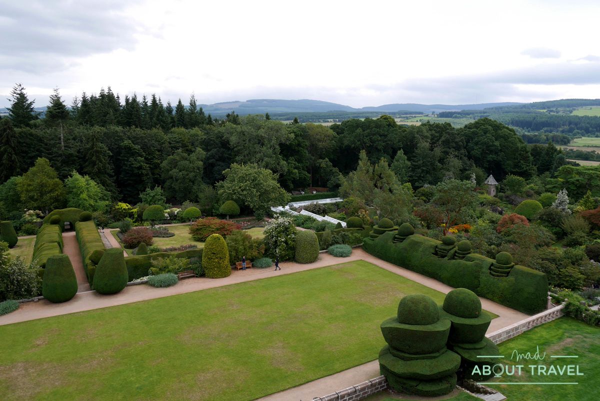 ruta de castillos de aberdeen: castillo de crathes
