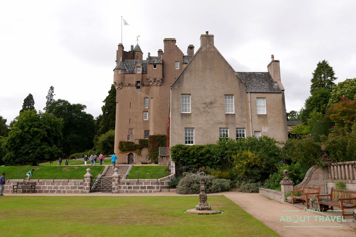 ruta de castillos de aberdeen: castillo de crathes