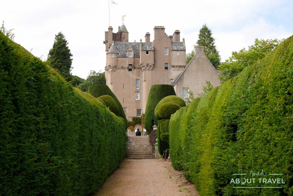 ruta de castillos de aberdeen: castillo de crathes
