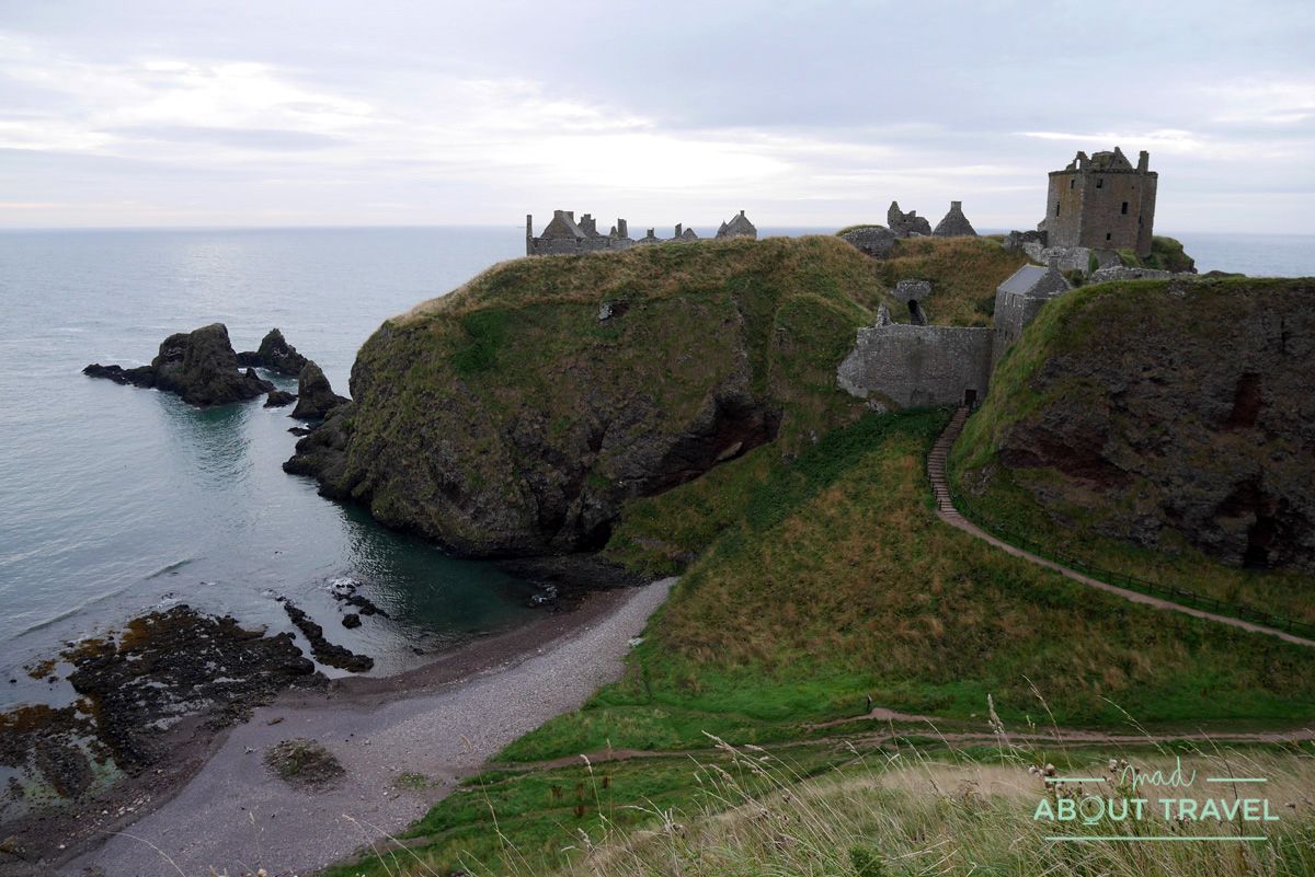 ruta de los castillos de aberdeen: castillo de dunnottar