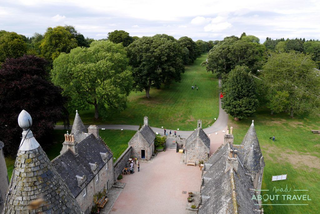 ruta de los castillos de aberdeen: castillo fraser