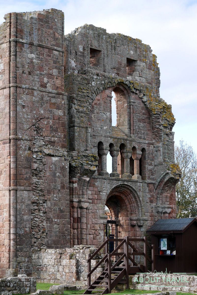 Priorato de Lindisfarne en la Holy Island, Northumberland