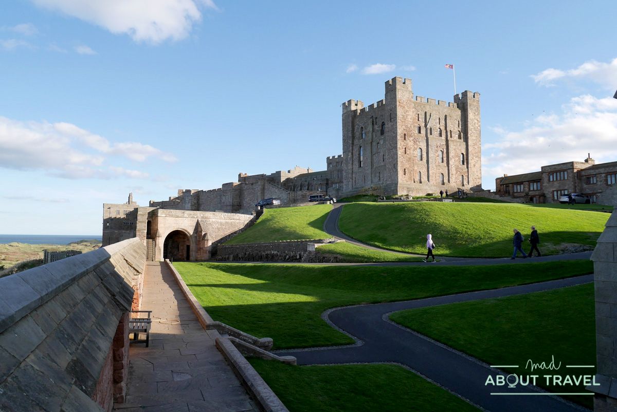 castillo de bamburgh, northumberland