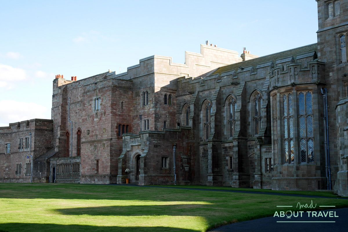 castillo de bamburgh, northumberland