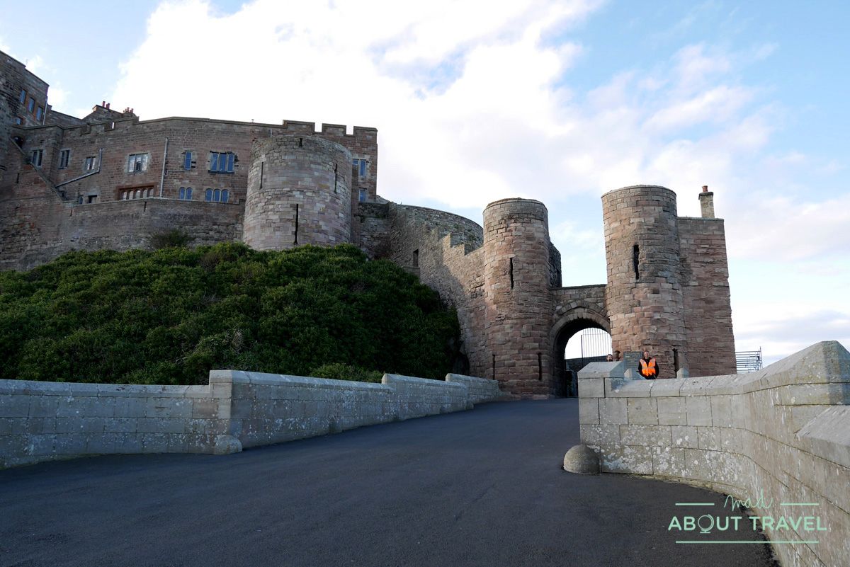 castillo de bamburgh, northumberland
