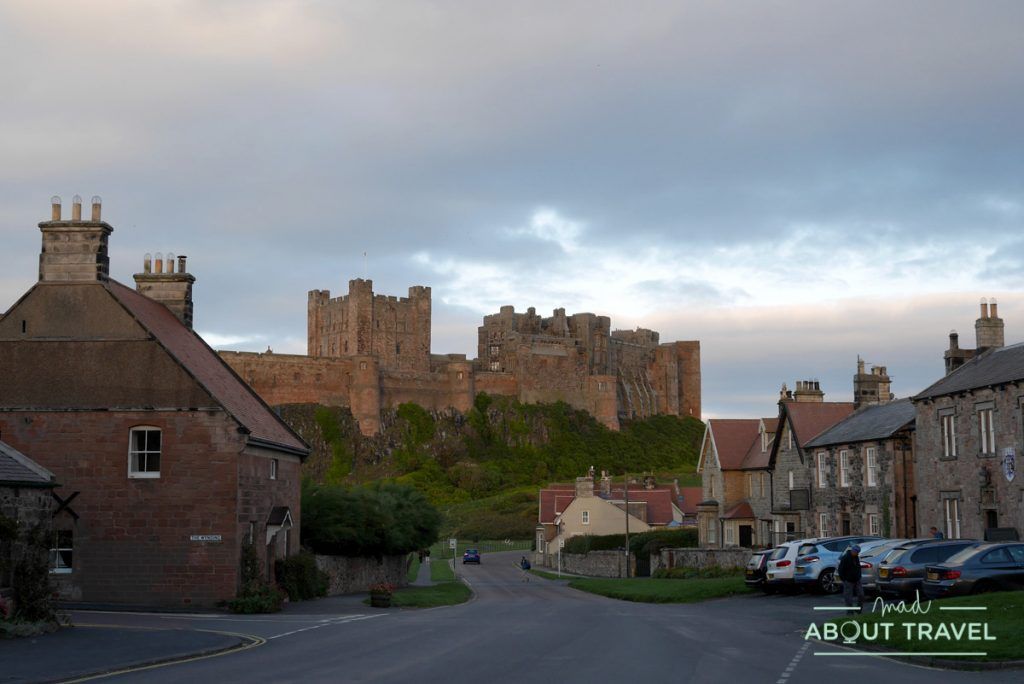 castillo de bamburgh, northumberland