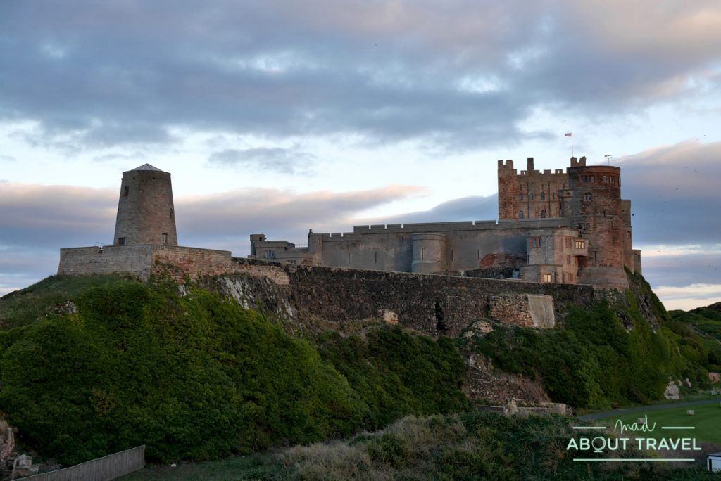 castillo de bamburgh, northumberland