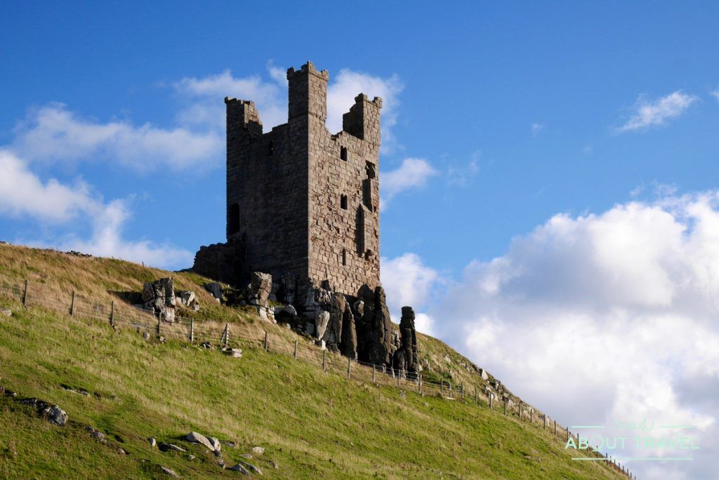 castillo de dunstanburgh, northumberland