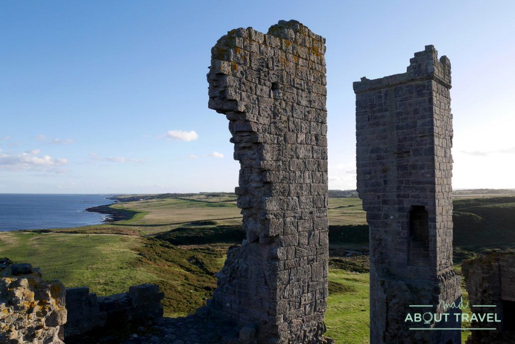 castillo de dunstanburgh, northumberland
