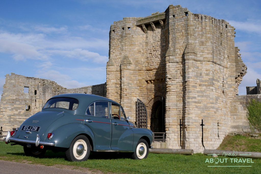 castillo de warkworth, northumberland