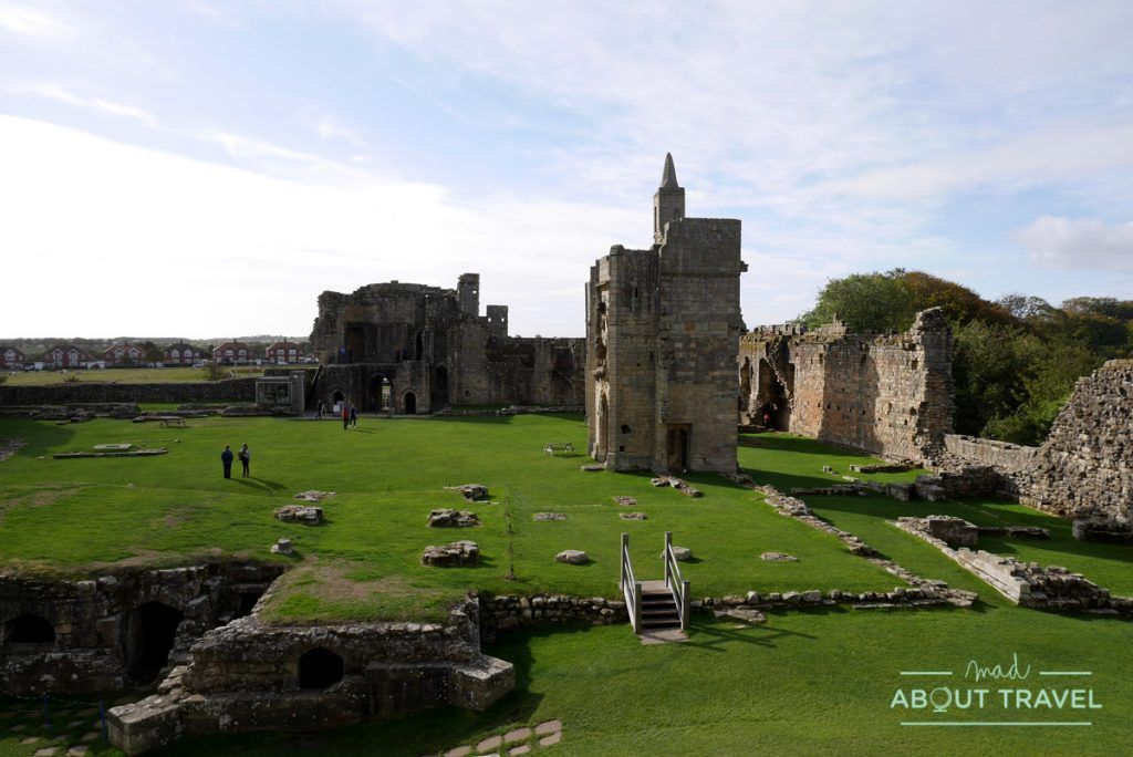castillo de warkworth, northumberland