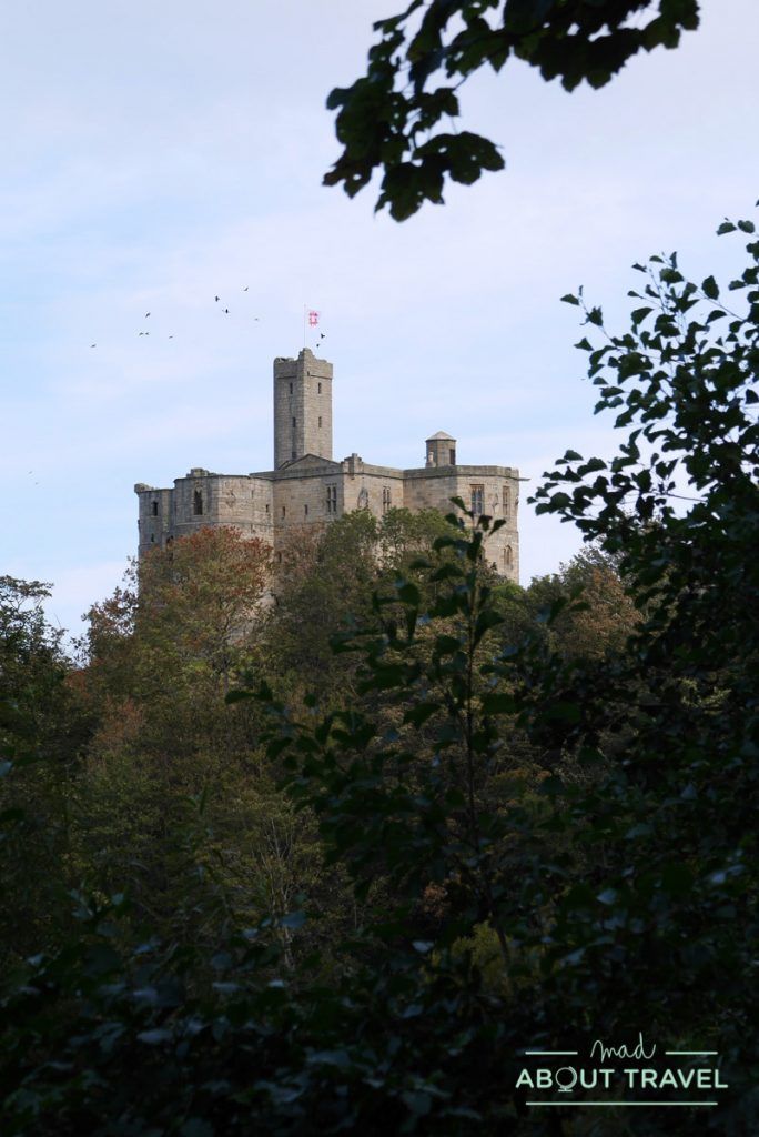 castillo de warkworth, northumberland
