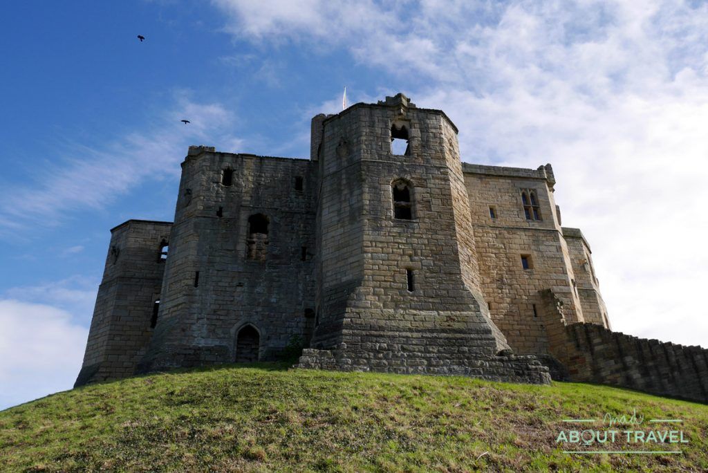 castillo de warkworth, northumberland