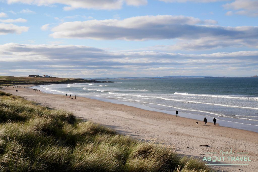 playa de bamburgh, northumberland