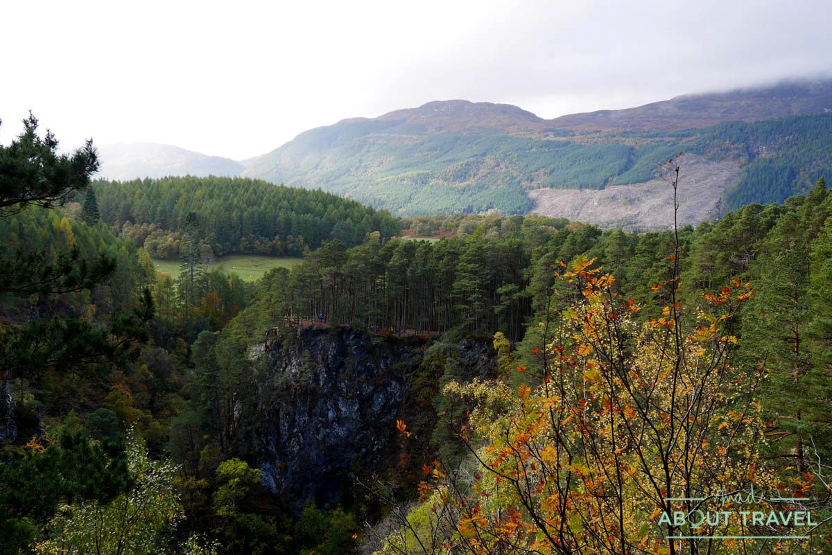 ruta senderista falls of foyers inverness